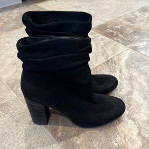 Chinese laundry suede ankle boots